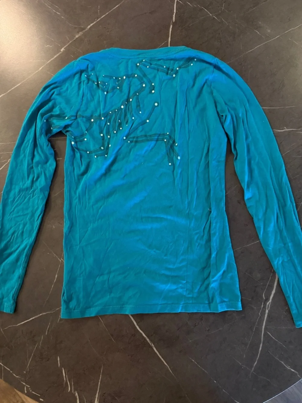 Arc'teryx Teal V-Neck Long Sleeve Top - Picture 1 of 5